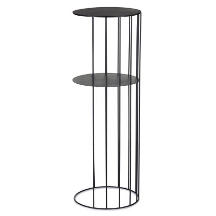 SET 3x Plantenstandaard LOFT zwart