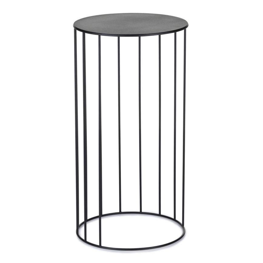 SET 3x Plantenstandaard LOFT zwart