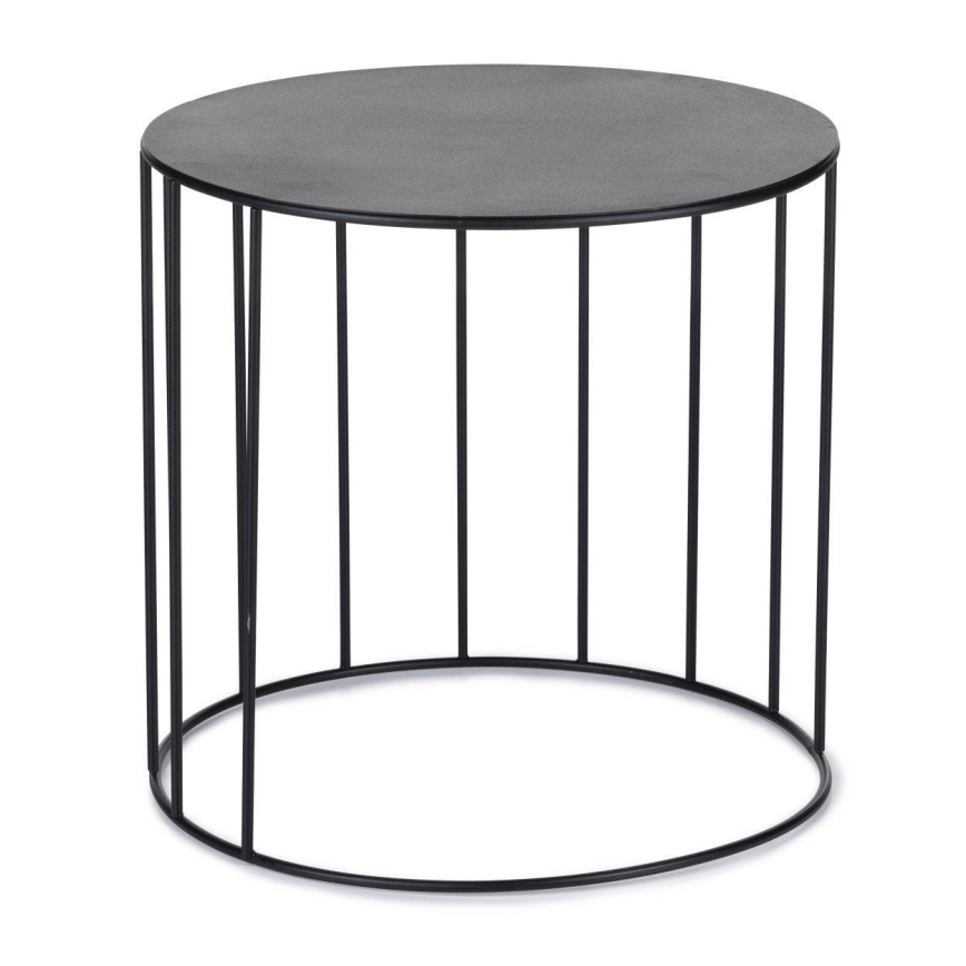 SET 3x Plantenstandaard LOFT zwart