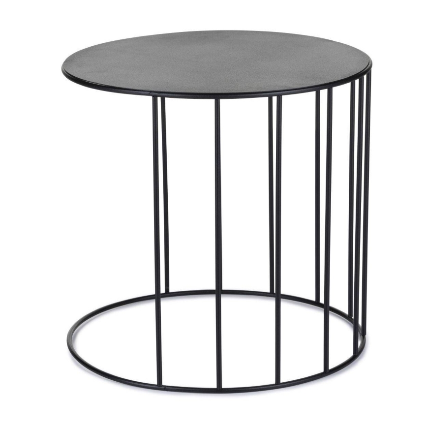 SET 3x Plantenstandaard LOFT zwart