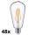 SET 48x LED Lamp VINTAGE ST64 E27/7W/230V 2700K