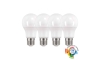 SET 4x LED Lamp A60 E27/10W/230V 4100K CRI 95 Ra