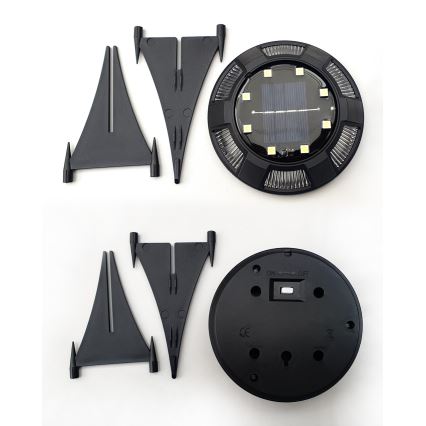 SET 4x LED Solar lamp LED/1,2V 200 mAh IP44