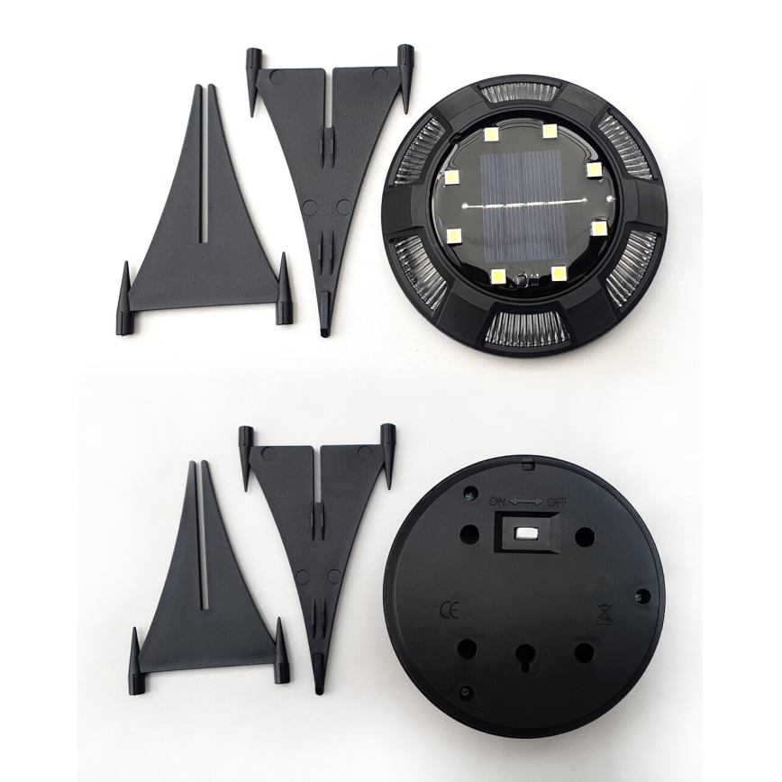 SET 4x LED Solar lamp LED/1,2V 200 mAh IP44
