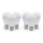 SET 6x LED Lamp E27/10W/230V 2800K