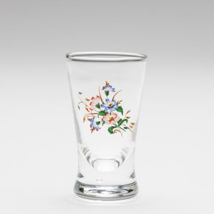 Set 6x likeur glas met een boeketmotief nr. 3