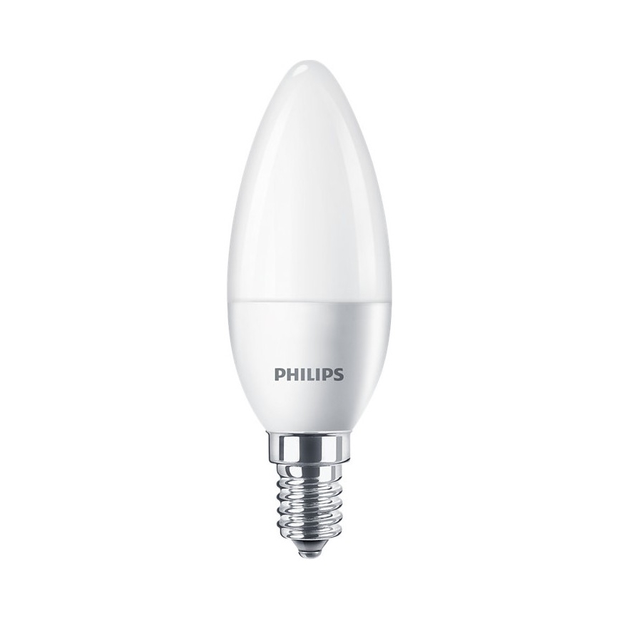 SET 6xLED Lamp Philips B35 E14/5W/230V 2700K
