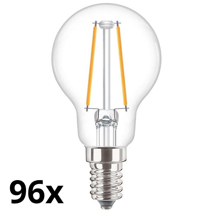 SET 96x LED Lamp VINTAGE P45 E14/2W/230V 2700K