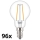 SET 96x LED Lamp VINTAGE P45 E14/2W/230V 2700K