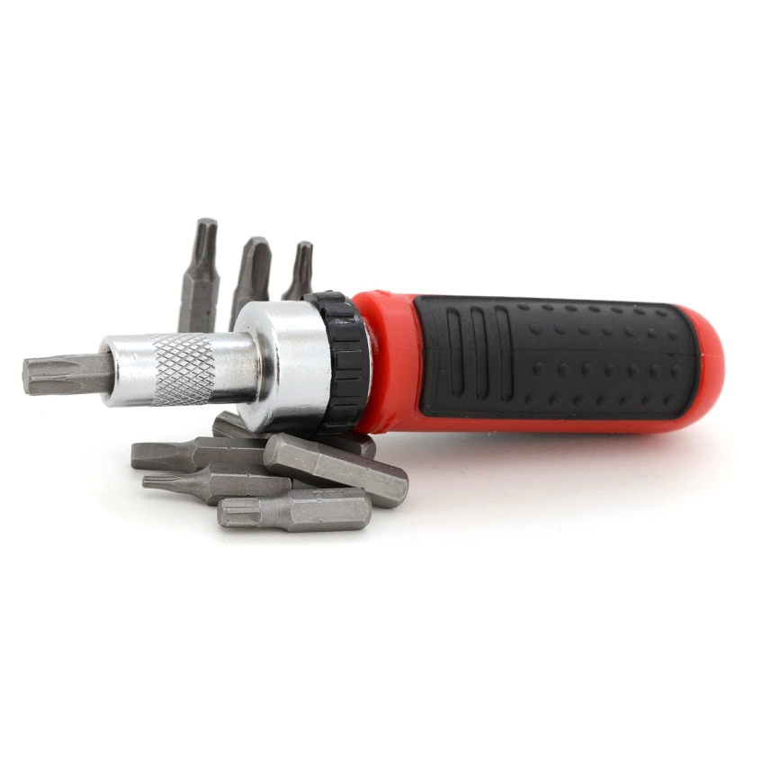 Set bits met ratelschroevendraaier 37 st.