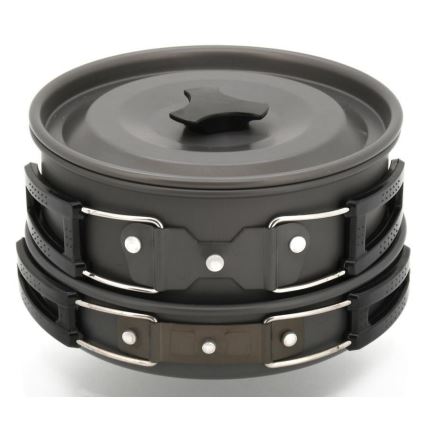 Set campingkookgerei 3-st.
