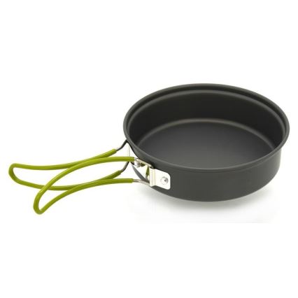 Set campingkookgerei met accessoires 9-dlg