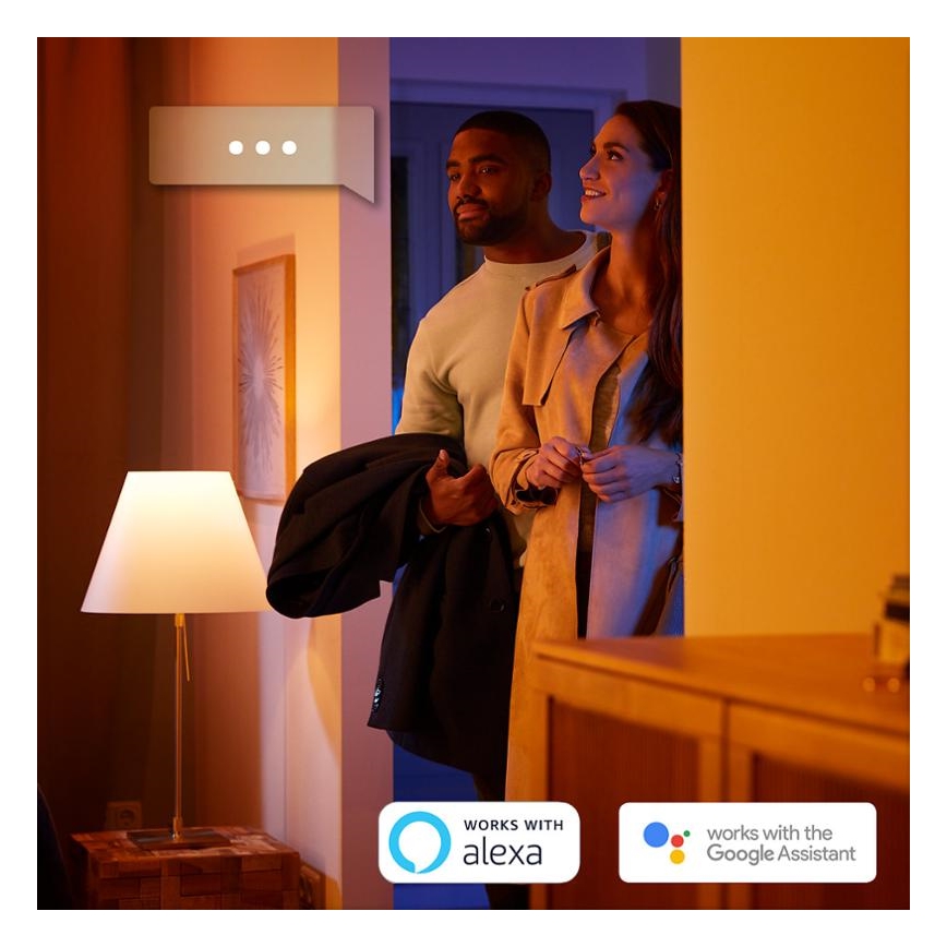 Set de base Philips Hue STARTER KIT 2xE27/9W + dispositif de connexion