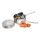 Set de vaisselle de camping 2 pièces en acier inoxydable