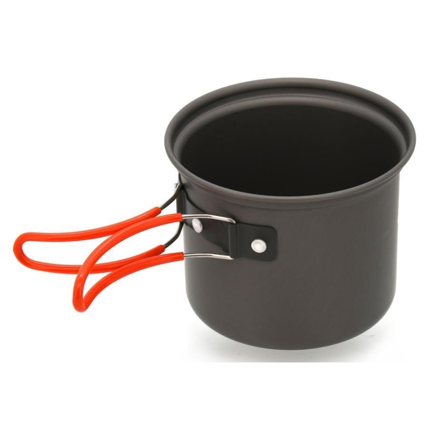 Set d'ustensiles de cuisine de camping avec éponge 4pcs