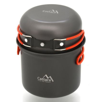 Set d'ustensiles de cuisine de camping avec éponge 4pcs