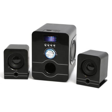 Set Luidsprekers met Subwoofer 5in1 11W/5V + afstandsbediening