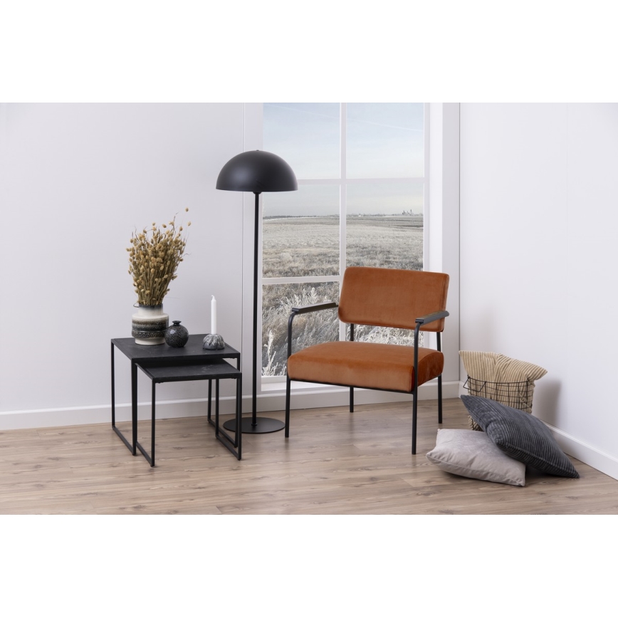 Set salontafels ALMA 2 st. antraciet