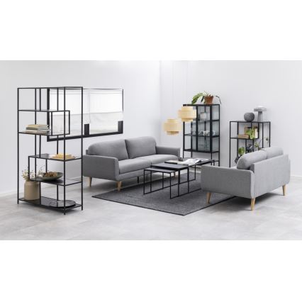 Set salontafels ALMA 3 st. antraciet