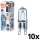 Set van 10 halogeenlampen voor oven HALOPIN G9/25W/230V 2700K - Osram