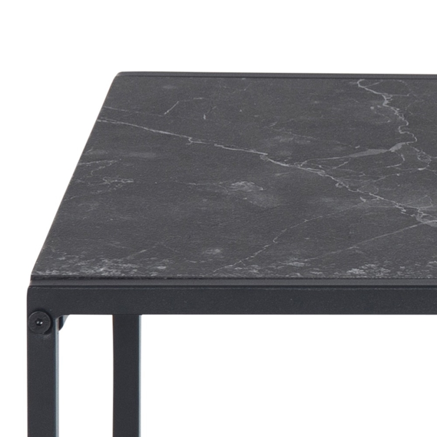 Set van 2 ALMA salontafels antraciet