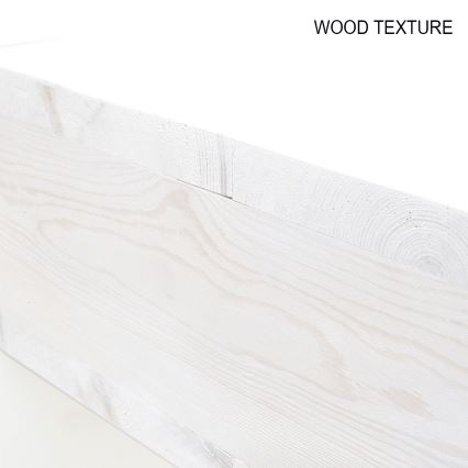 Set van 2 DIA-planken, wit/zwart