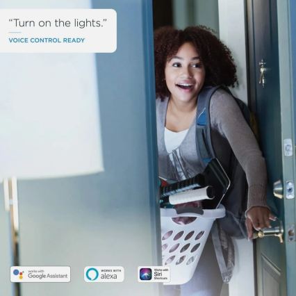 Set van 2 dimbare LED-lampen A60 E27/9W/230V 2700K Wi-Fi + afstandsbediening - WiZ