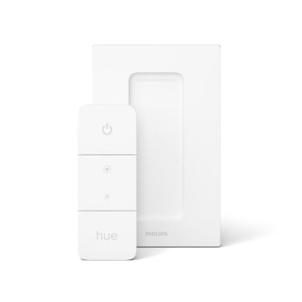 Set van 2 dimbare Philips Hue WHITE AMBIANCE GU10/4,2W/230V 2200-6500K LED-spots + dimmer-schakelaar