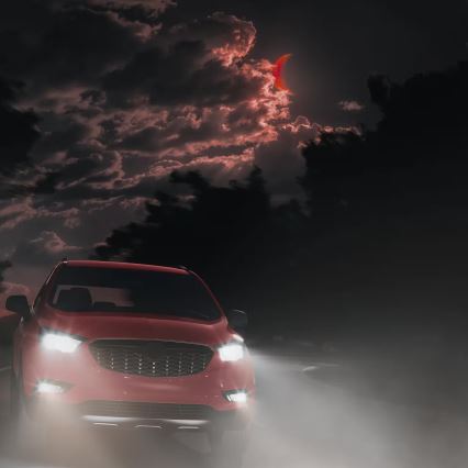 Set van 2 LED-autolampen NIGHT BREAKER SMART HB4 P22d/10W/12V 6000K - Osram