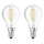 SET van 2 LED Lampen VINTAGE E14 / 4W / 230V / 2700K