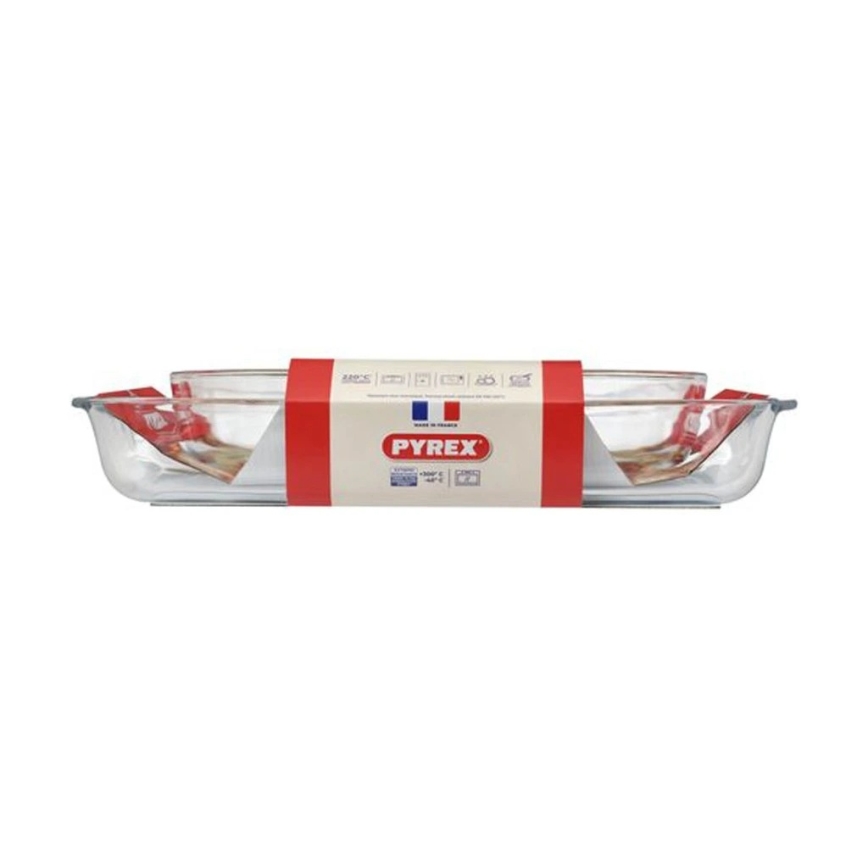 Set van 2 Pyrex-ovenschalen 3,7/2,2 l