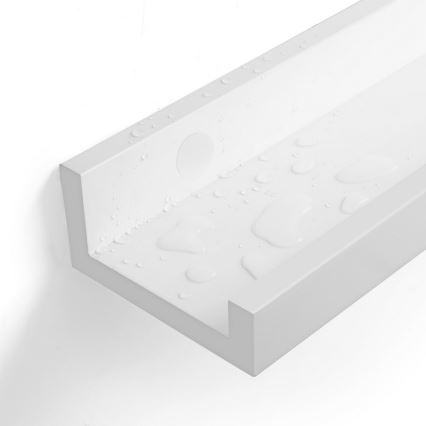 Set van 2 wandplanken SHELFY, wit
