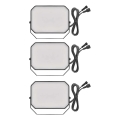 Set van 3 dimbare RGBIC LED-buitenschijnwerpers GoSmart LED/14W/230V 3000-6500K IP65 Wi-Fi Tuya