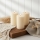 Set van 3 LED-kaarsen BRILLO LED/3xAAA 12,5 cm crème + afstandsbediening