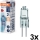 Set van 3 ovenlampen HALOSTAR G4/10W/12V 2700K - Osram