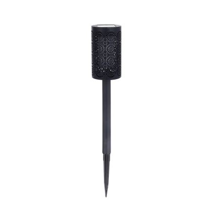 Set van 4 DECOR LED-zonnelampen 1,2V 150 mAh 3000K 39 cm IP44 zwart