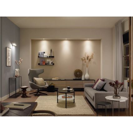 Set van 4 dimbare LED-lampen Philips Hue WHITE AMBIANCE GU10/4,2W/230V 2200-6500K