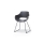 Set van 4 stoelen ROCKY, antraciet