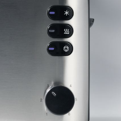 Severin AT 2515 - Broodrooster met twee sleuven 1000W/230V RVS/zwart