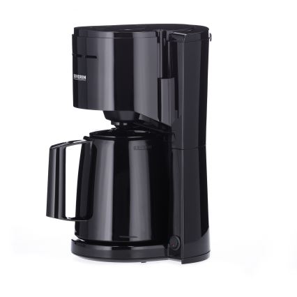 Severin KA 9306 - Cafetière avec carafe thermique 1 L, 1000 W / 230 V, noire