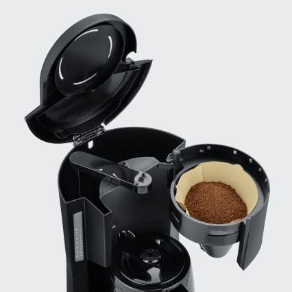 Severin KA 9306 - Koffiezetapparaat met thermoskan 1 l 1000W/230V zwart
