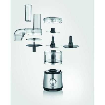 Severin KM 3865 - Hachoir à aliments 400W/230V inox/noir