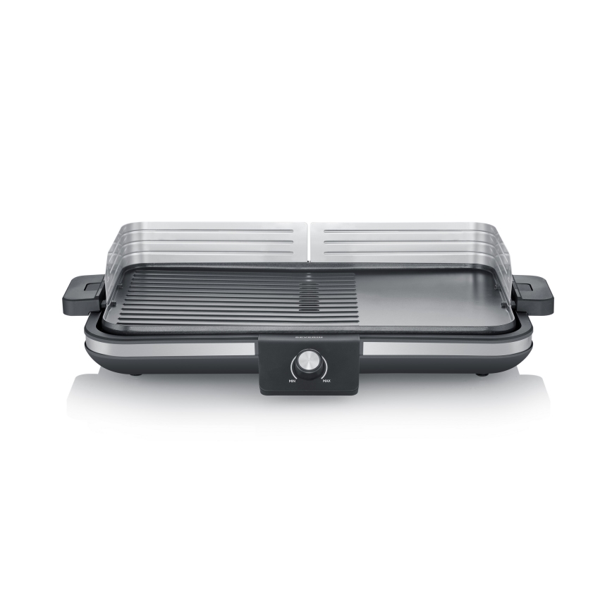 Severin PG 8564 - Elektrische tafelgrill 2300 W/230 V 50 x 30 cm, zwart