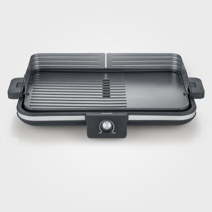 Severin PG 8564 - Elektrische tafelgrill 2300 W/230 V 50 x 30 cm, zwart
