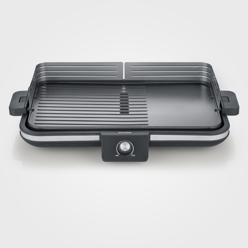 Severin PG 8564 - Elektrische tafelgrill 2300 W/230 V 50 x 30 cm, zwart
