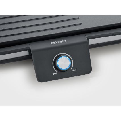 Severin PG 8564 - Elektrische tafelgrill 2300 W/230 V 50 x 30 cm, zwart