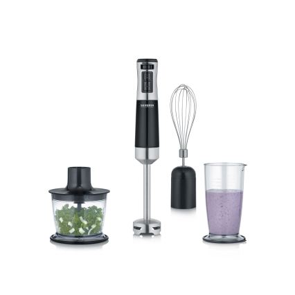 Severin SM 3772 - Mixeur plongeant avec accessoires inclus 600W/230V inox/noir
