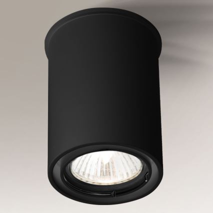 Shilo - Spot 1xGU10/15W/230V noir