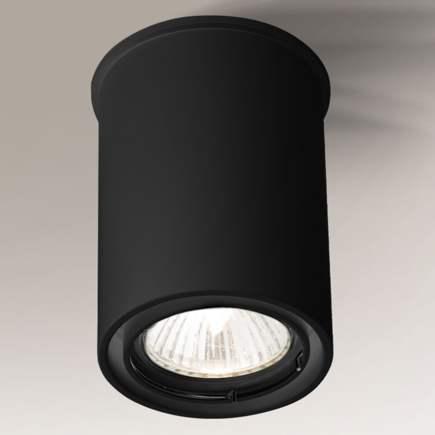 Shilo - Spot 1xGU10/15W/230V noir