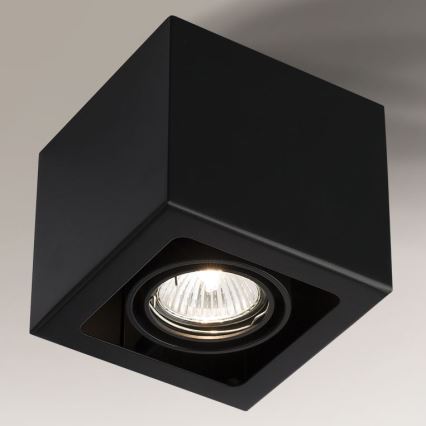 Shilo - Spot 1xGU10/15W/230V noir